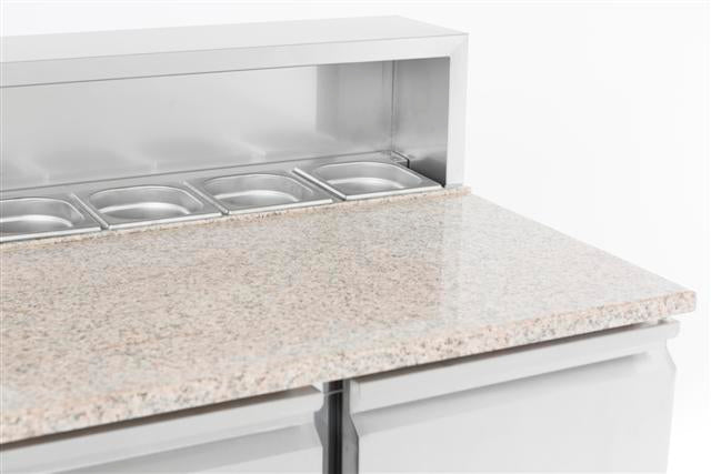 CombiSteel Pizzatisch 2 Türen | 7950.0070