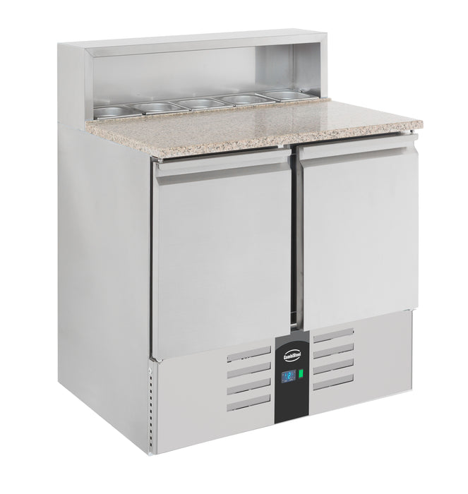 CombiSteel Pizzatisch 2 Türen | 7950.0070
