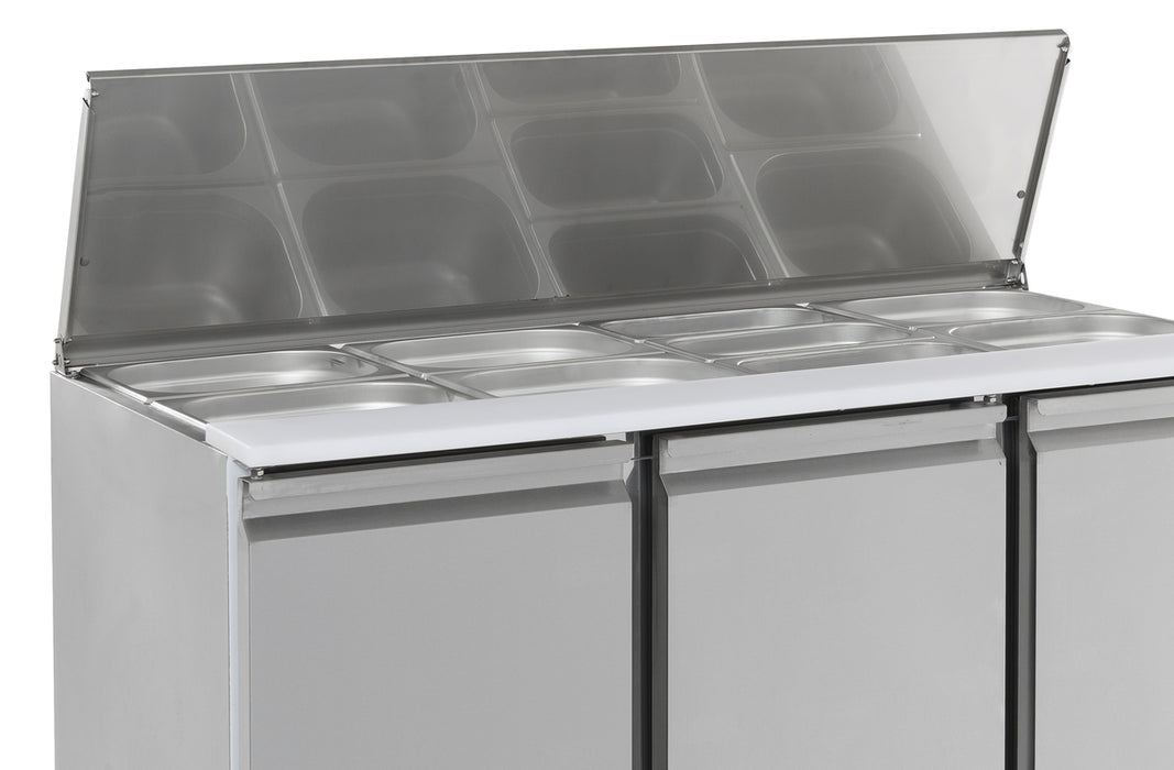 CombiSteel Gekühlte Saladatte 3 Türen