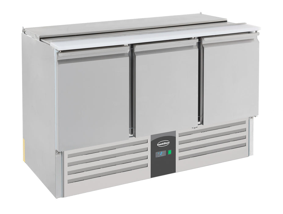 CombiSteel Gekühlte Saladatte 3 Türen