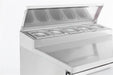 CombiSteel Saladette 2 Türen 5 × 1/6Gn Behälter