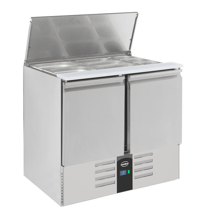 CombiSteel Gekühlde Saladette 2 Türen