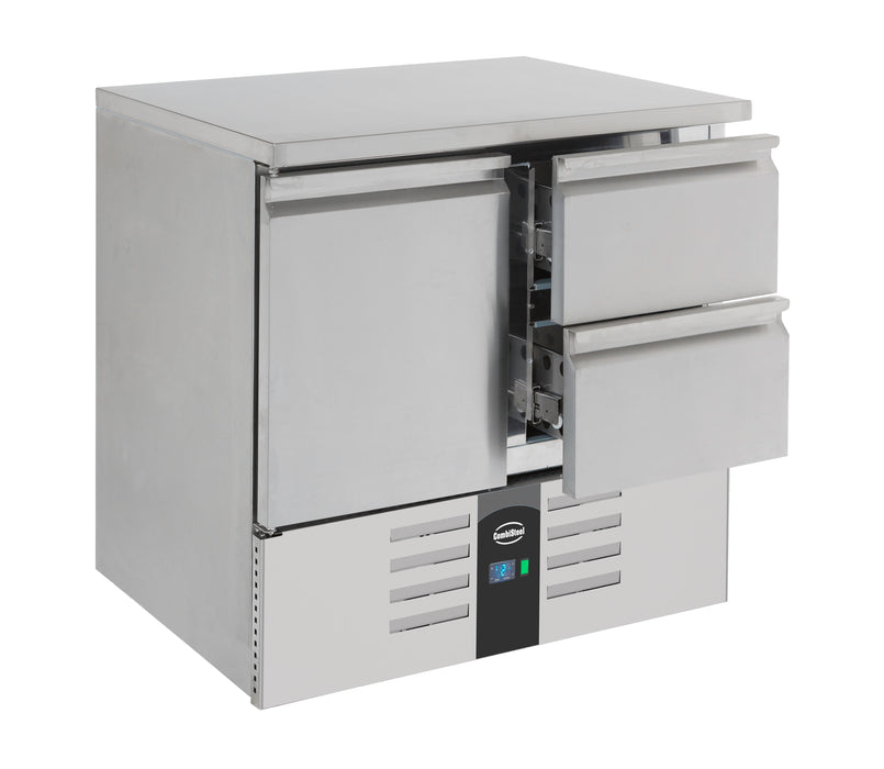 CombiSteel Kühltisch 1 Tür/2 Laden