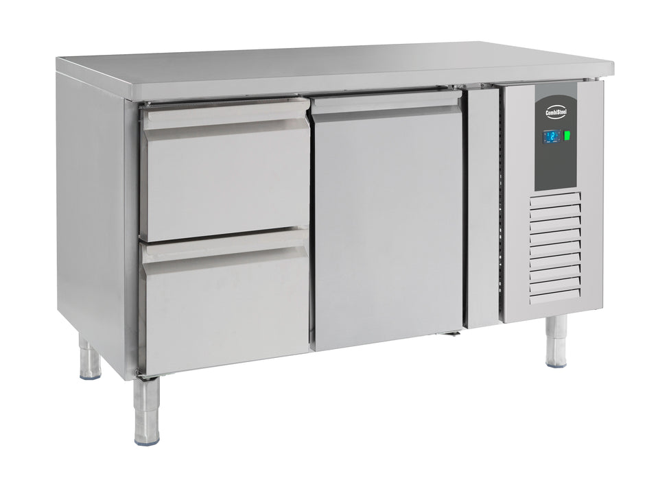 CombiSteel 700 Kühltisch 1 Tür Und 2 Schubladen