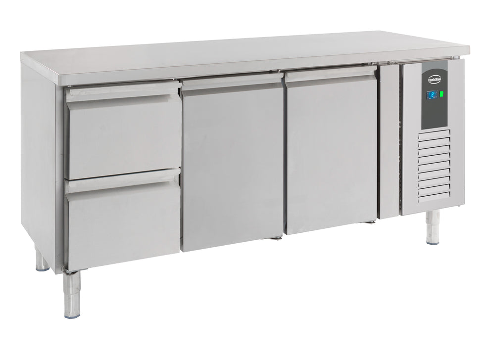 CombiSteel 700 Kühltisch 2 Türen Und 2 Schubladen