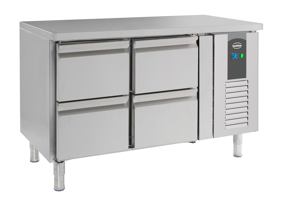 CombiSteel 700 Kühltisch 4 Schubladen