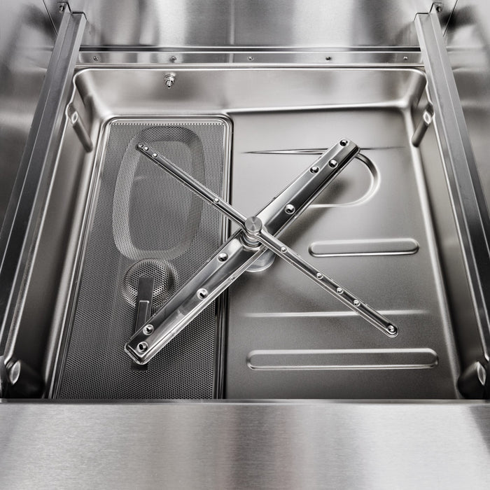 Stalgast Topfspülmaschine AQUA P3 mit Klarspülmitteldosier-, Reinigerdosierpumpe, Klarspül- und Ablaufpumpe 12,2 kW, 400 V - ELB Gastro