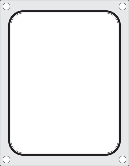 Matrize für Versiegelungsmaschine, HENDI, ein Behälter (227x178 mm)