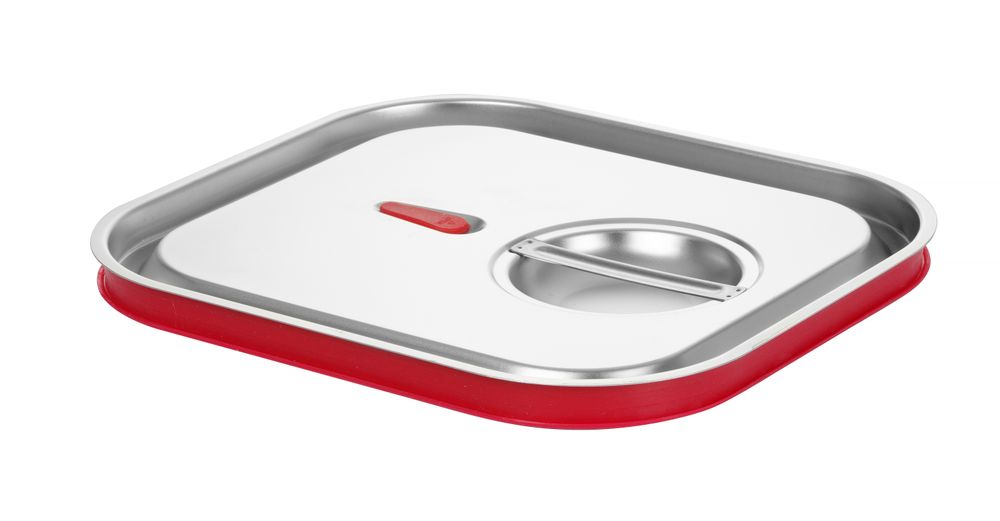 Gastronorm-Deckel mit Silikonrand, HENDI, Kitchen Line, GN 2/3, 354x325mm