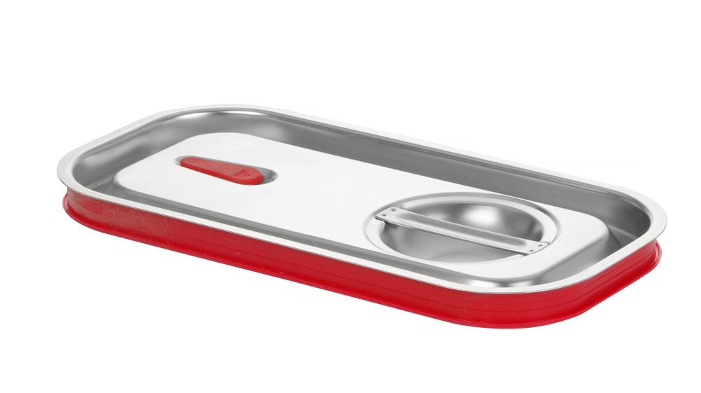 Gastronorm-Deckel mit Silikonrand, HENDI, Kitchen Line, GN 1/3, 325x176mm