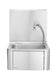 Handwaschbecken mit Kniebedienung, HENDI, 400x330x(H)560mm