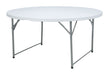 Buffettisch, rund, AmerBox, Weiß, ⌀1500x(H)740mm, Rund