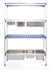 Regalsystem aus Aluminium für GN Behälter, HENDI, 1120x355x(H)1685mm
