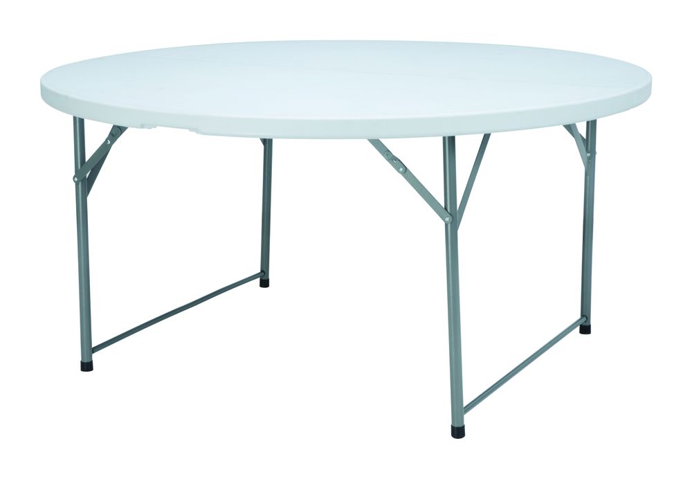 Buffettisch, rund, AmerBox, Weiß, ⌀1830x(H)740mm, Rund
