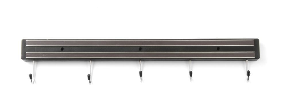 Messermagnetleiste mit Haken, HENDI, 5 Haken, (L)470mm