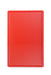 Schneidbrett HACCP Gastronorm 1/1, HENDI, GN 1/1, Rot, 530x325mm, Rechteckig