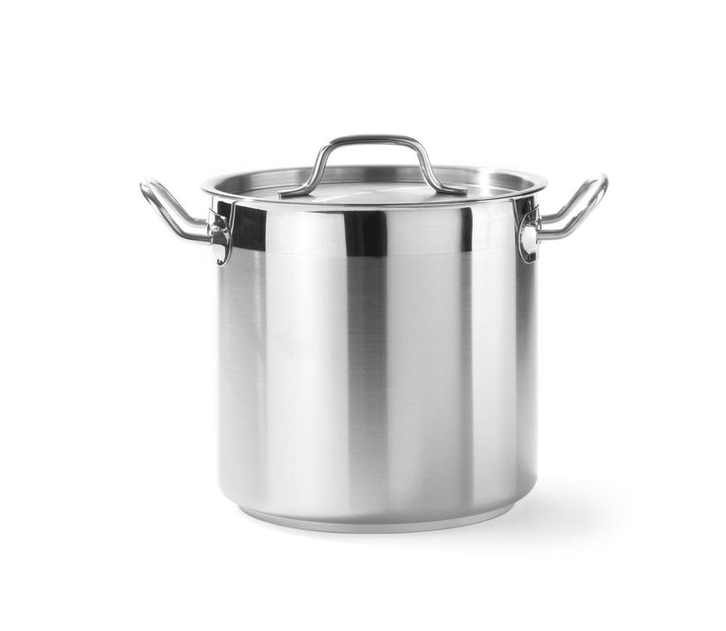 Schmortopf hoch - mit Deckel, HENDI, Profi Line, 5,9L, ⌀200x(H)190mm