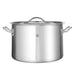 Kochtopf, mittel - mit Deckel, HENDI, Budget Line, 14L, ⌀300x(H)200mm