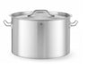 Kochtopf, mittel - mit Deckel, HENDI, Budget Line, 32L, ⌀400x(H)260mm