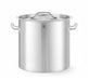 Hoher Schmortopf – mit Deckel, HENDI, Budget Line, 17L, ⌀280x(H)280mm