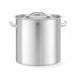 Hoher Schmortopf – mit Deckel, HENDI, Budget Line, 21L, ⌀300x(H)300mm