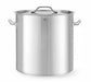Hoher Schmortopf – mit Deckel, HENDI, Budget Line, 50L, ⌀400x(H)400mm