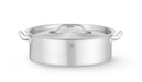 Kochtopf, niedrig - mit Deckel, HENDI, 8,5L, ⌀320x(H)110mm, Rund