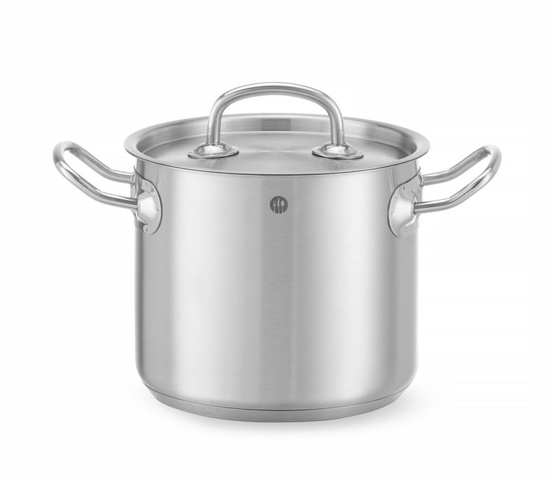 Kochtopf, hoch - mit Deckel, HENDI, Kitchen Line, 32L, ⌀360x(H)320mm