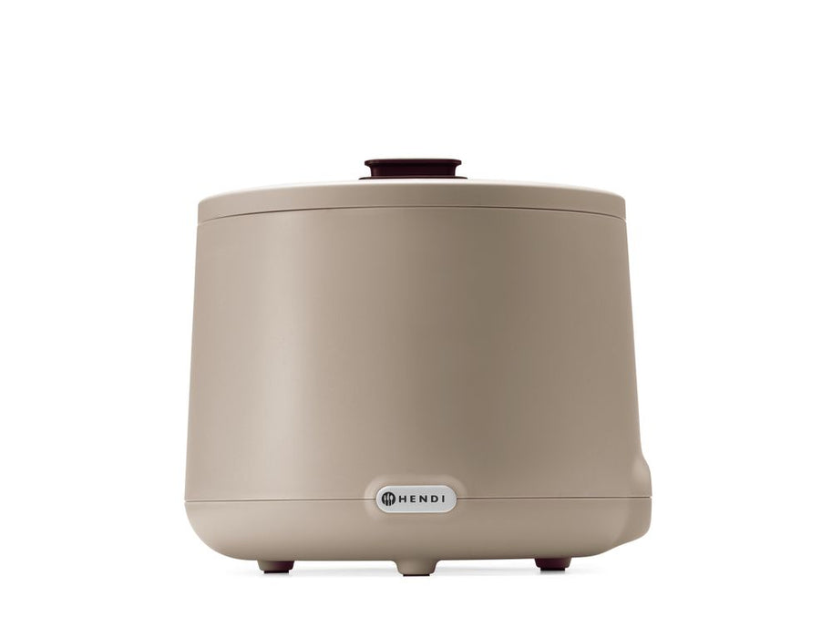 Suppenkessel UNIQ, HENDI, designed by Robert Bronwasser, 8L, Beige, 230V/500W, ⌀365x(H)325mm