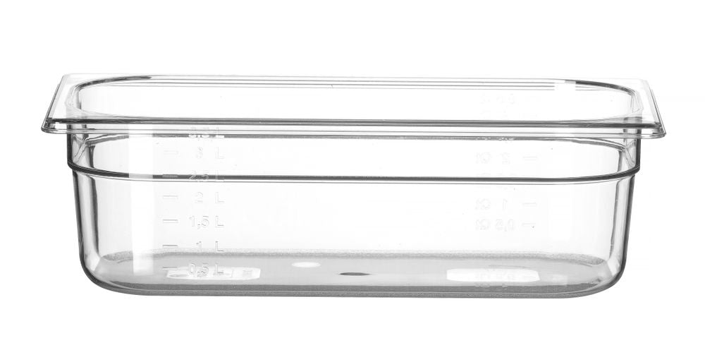 Gastronorm-Behälter 1/3, HENDI, Profi Line, GN 1/3, 4L, Transparent, 325x176x(H)100mm