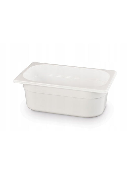 Gastronorm-Behälter 1/4, HENDI, GN 1/4, 1,8L, Weiß, 265x162x(H)65mm