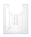 Gastronorm-Deckel mit Sous-Vide-Stab-Aussparung, HENDI, GN 1/2, Transparent, 265x325mm