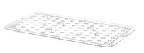 Perforiertes Abtropfgitter für Gastronorm-Behälter aus Polycarbonat, HENDI, Profi Line, GN 1/1, Transparent, 467x263mm