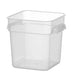 Lebensmittelbehälter mit Skala, HENDI, 3,8L, 190x190x(H)180mm