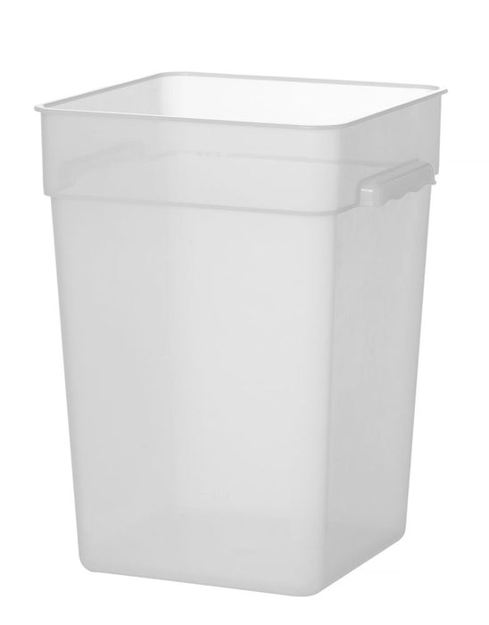 Lebensmittelbehälter mit Skala, HENDI, 20,8L, 290x290x(H)400mm