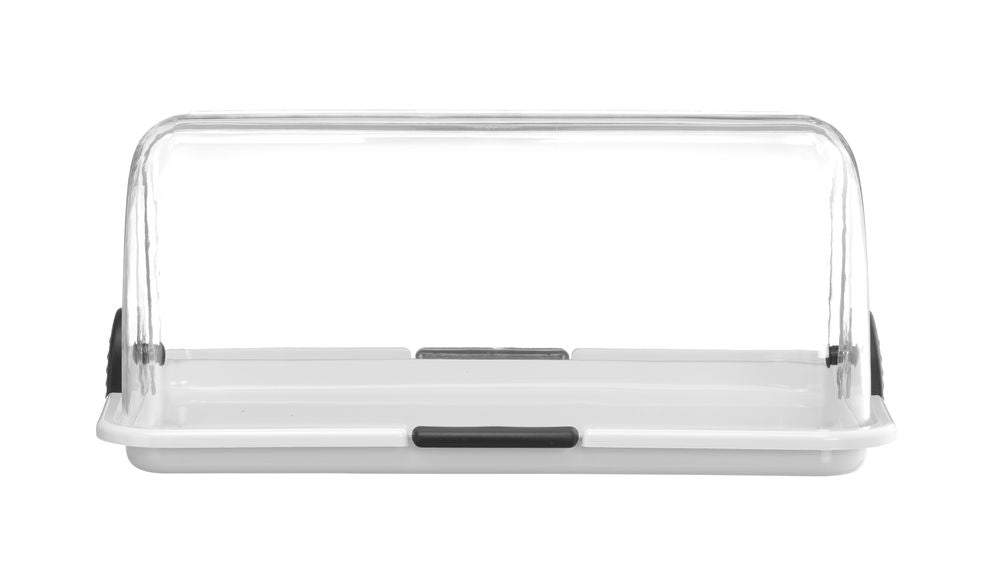 Rolltop-Display, HENDI, Weiß, 465x315x(H)195mm, Rechteckig