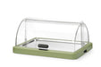 Rolltop Kühldisplay Duo UNIQ, HENDI, designed by Robert Bronwasser, Einzel, Grün, 460x355x(H)220mm, Rechteckig