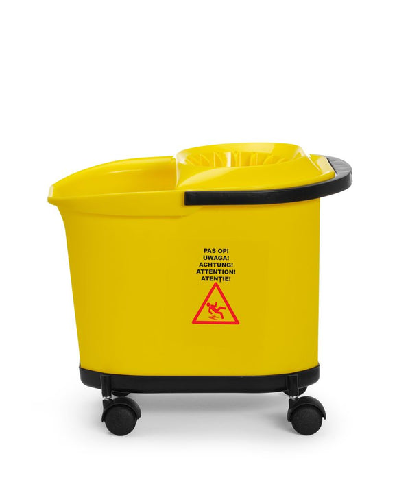 Wischeimer, HENDI, 16L, Gelb, 405x296x(H)340mm