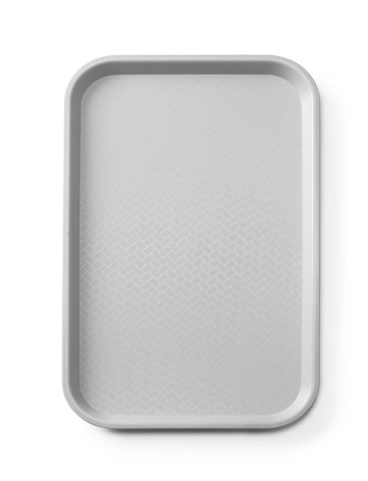 Fast-Food-Tablett GN 1/1 Polypropylen, AmerBox, GN 1/1, Hellgrau, 530x325x(H)20mm
