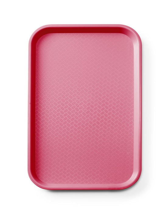 Fast-Food-Tablett GN 1/1 Polypropylen, AmerBox, GN 1/1, Rot, 530x325x(H)20mm