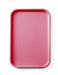 Fast-Food-Tablett GN 1/1 Polypropylen, AmerBox, GN 1/1, Rot, 530x325x(H)20mm