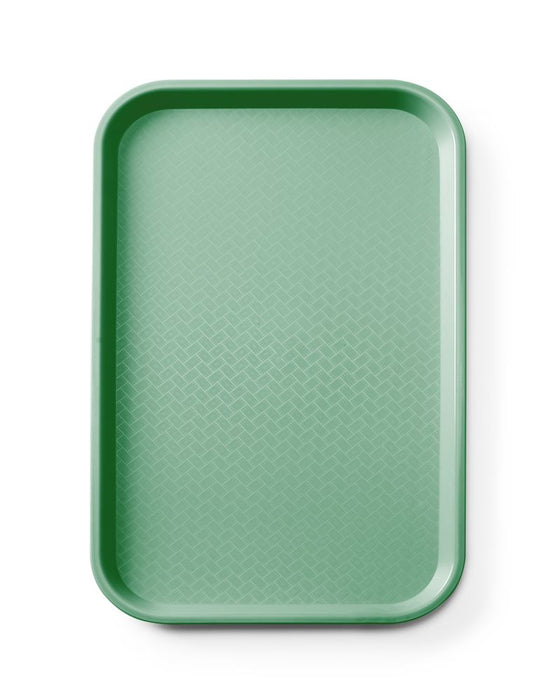 Fast-Food-Tablett GN 1/1 Polypropylen, AmerBox, GN 1/1, Grün, 530x325x(H)20mm
