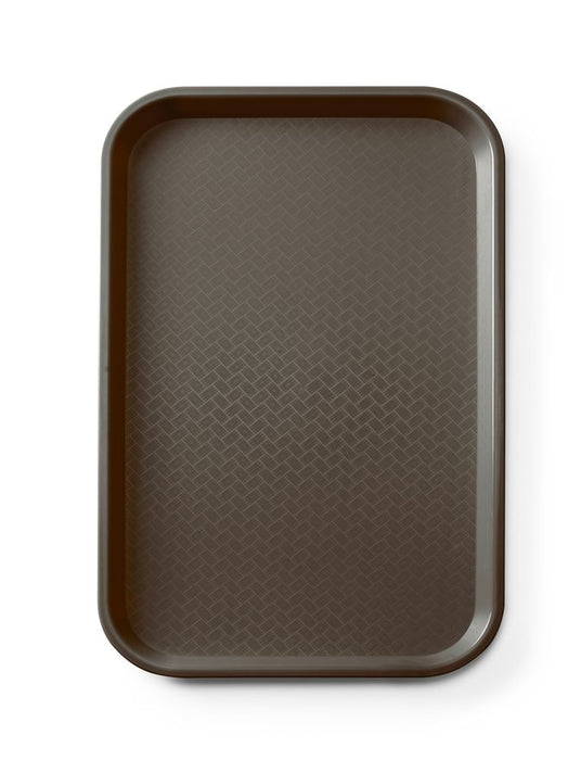 Fast-Food-Tablett GN 1/1 Polypropylen, AmerBox, GN 1/1, Braun, 530x325x(H)20mm