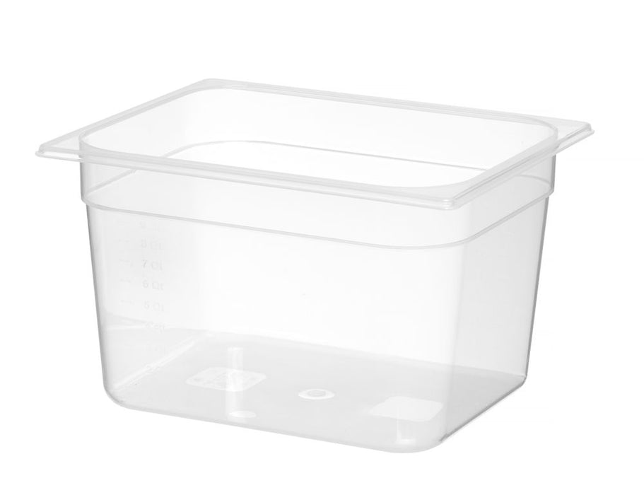 Gastronorm-Behälter 1/2, HENDI, Profi Line, GN 1/2, 11L, Transparent, 325x265x(H)200mm
