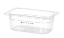 Gastronorm-Behälter 1/4, HENDI, GN 1/4, 2,8L, Transparent, 265x162x(H)100mm