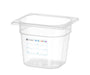 Gastronorm-Behälter 1/6, HENDI, GN 1/6, 2,4L, Transparent, 176x162x(H)150mm
