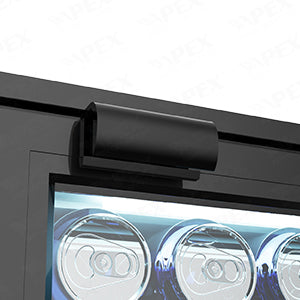 Bar Display Cooler, eine Flügeltür, 600x530x835 mm (BxTxH), schwarz