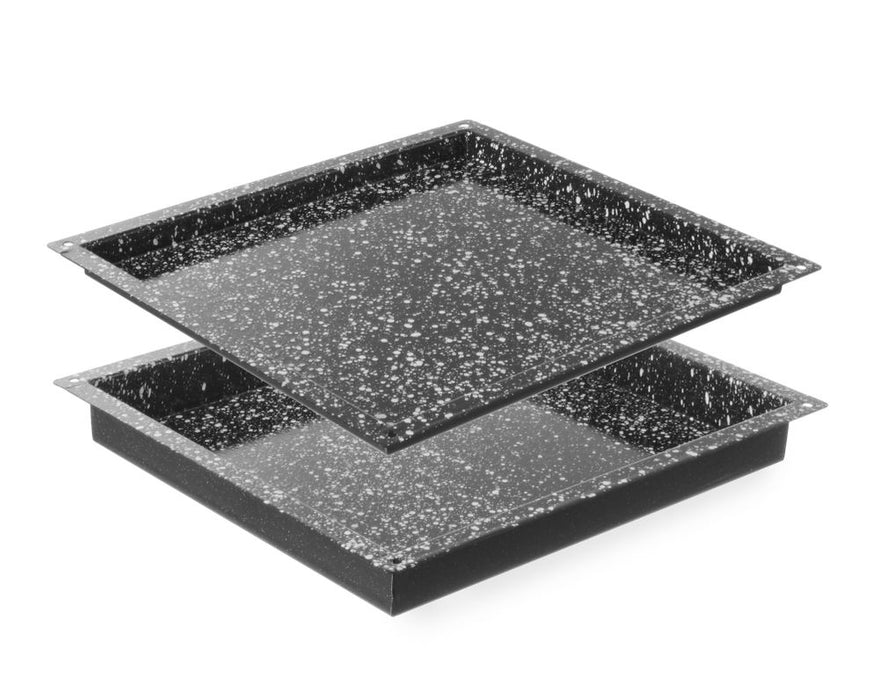 Blech CONVECTOMAT CLASSIC GN 2/3, HENDI, GN 2/3, Schwarz, 354x325x(H)20mm