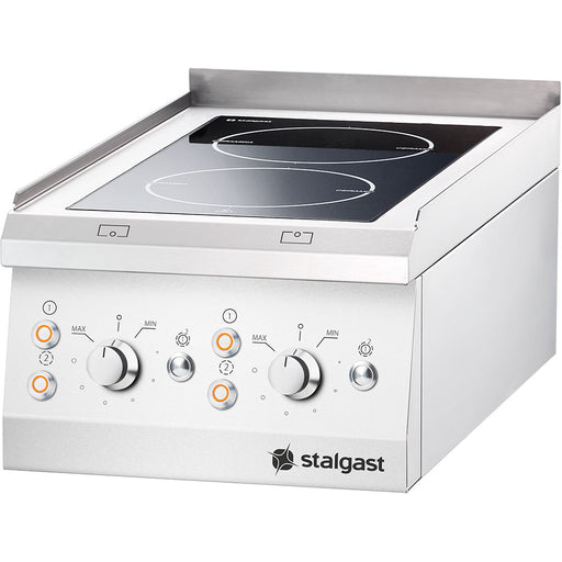Stalgast Edelstahl Glaskeramik-Kochfeld als Tischgerät mit 2 bzw. 4 Kochstellen, Serie 700 ND - ELB Gastro