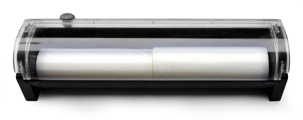 Halterung für Vakuumbeutelrollen für Vakuumverpackungsmaschine Kitchen Line (975374), HENDI, Kitchen Line, 487x122x(H)107mm
